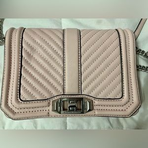 Rebecca Minkoff Pink Leather Love Shoulder/Crossbody handbag